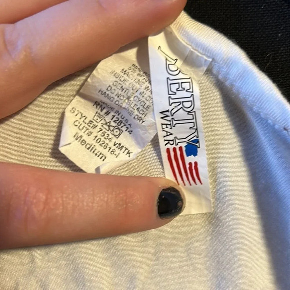 White Rhinestone Texas Tank - Picture 5 of 5